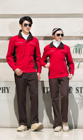 春秋季節大紅色